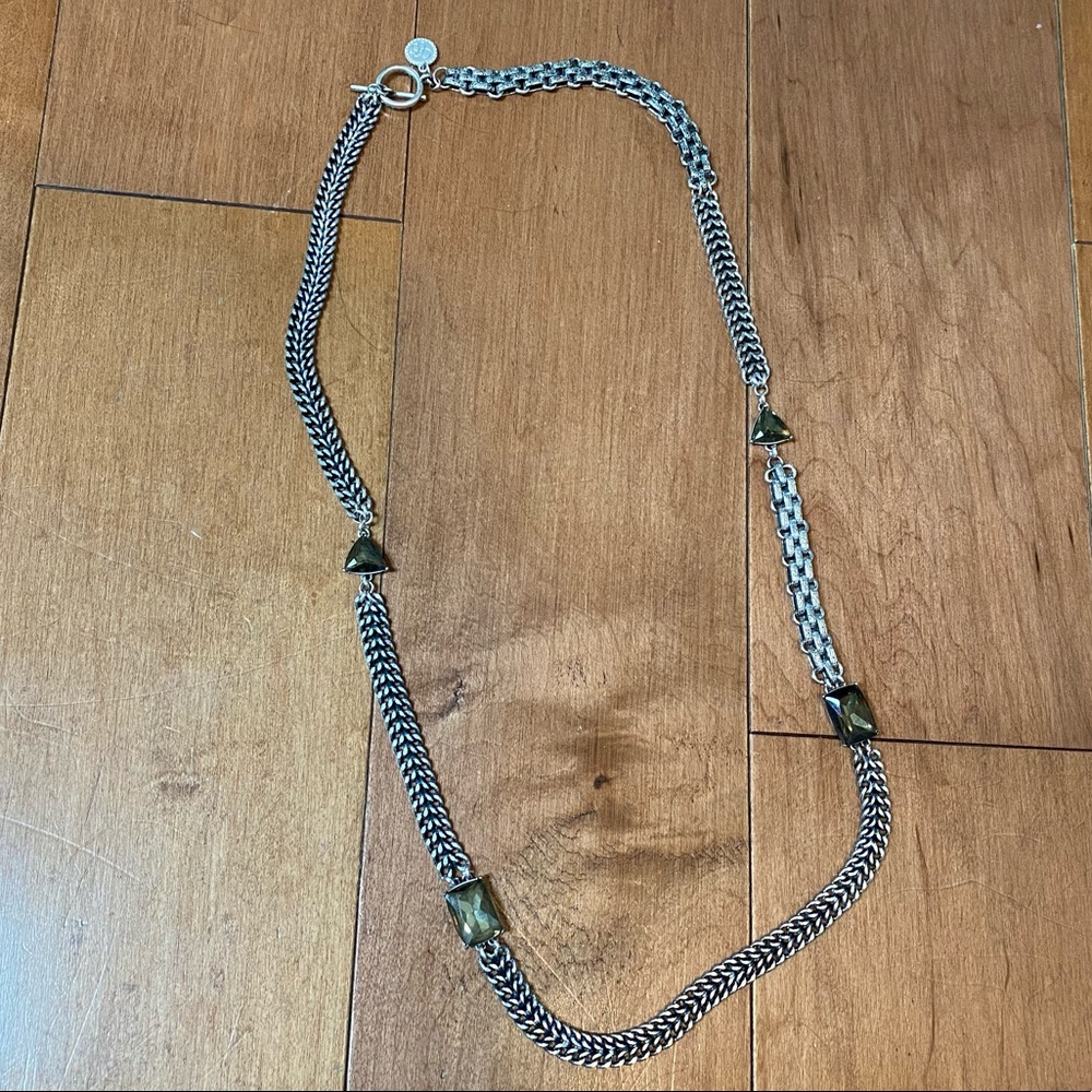 Jessica Simpson Silver Boho necklace